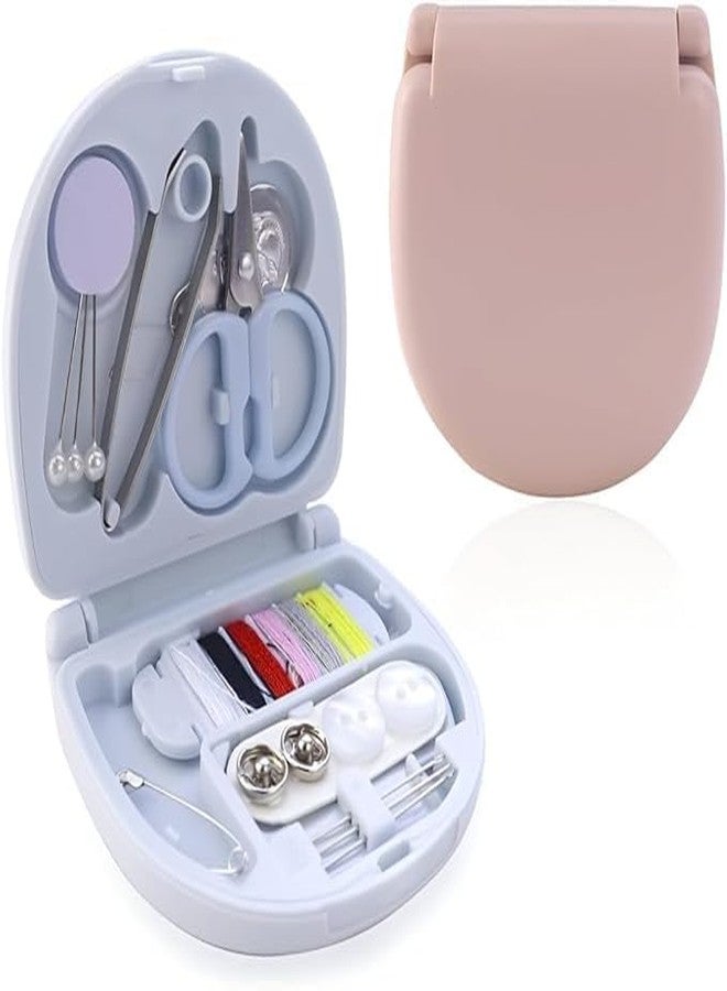 AR Tapes & Plastics Mini Travel Sew Kit Sewing Box Pocket Folding Kit (1) - Image 1